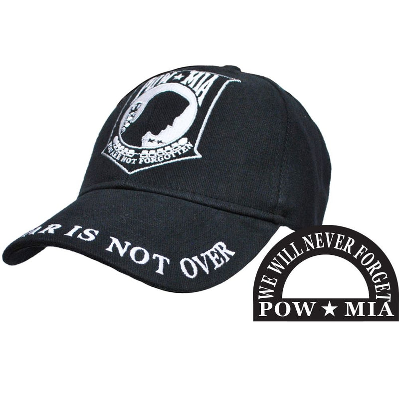 POW*MIA This War is Not Over- Embroidered Cap