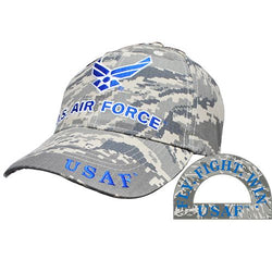 USAF Camo Logo Embroidered Cap