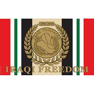 Iraqi Freedom Flag- 3' x 5'
