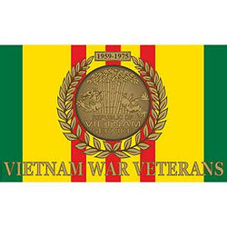 Vietnam War Vets Flag- 3' x 5'