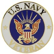 U.S. Navy Veteran Pin