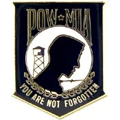 POW-MIA You're Not Forgotten Pin