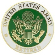 U.S. Army Logo Retired Pin