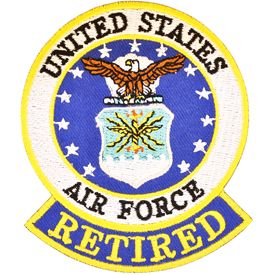 Air force Logo Patch - 3" Retired