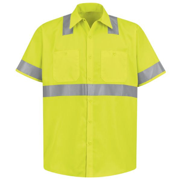 Red Kap Hi-Visibility Work Shirt- Class 2 Level 2