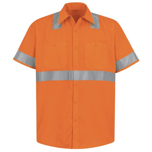 Red Kap Hi-Visibility Work Shirt- Class 2 Level 2