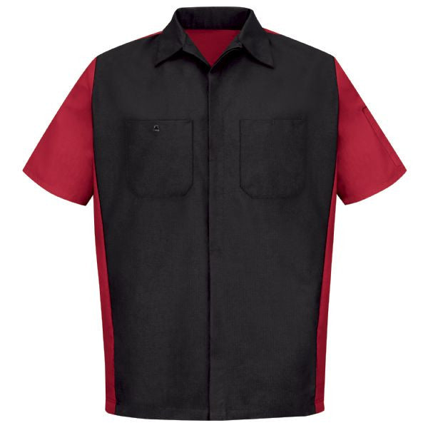 Red Kap Two-Tone Crew Shirt