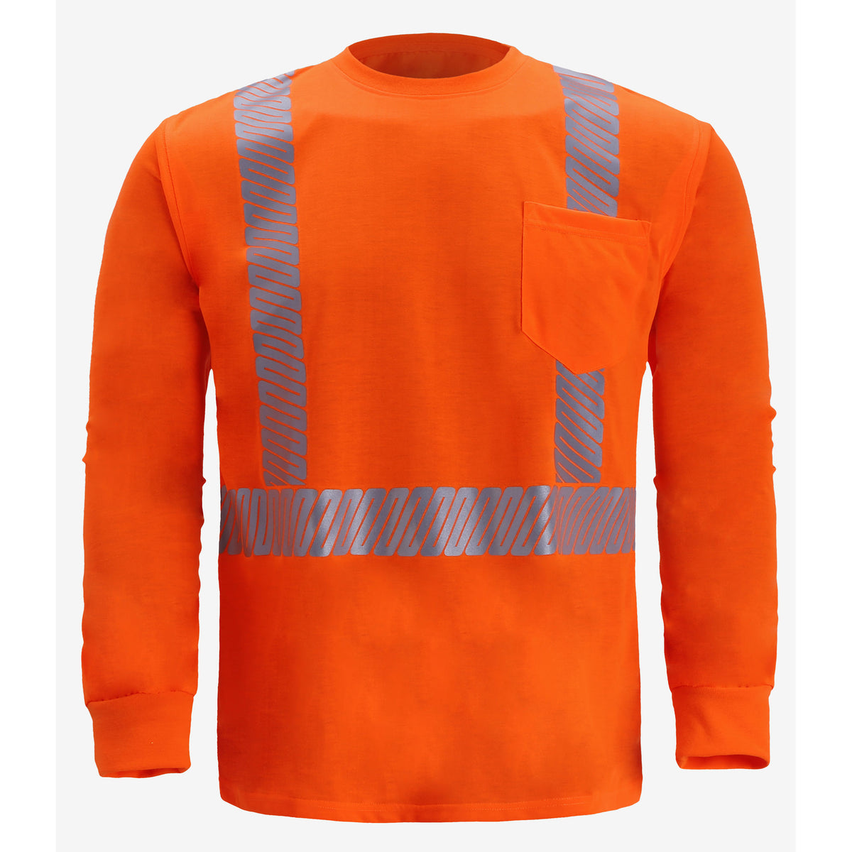 BRIGHT LIME CREW NECK SHORT SLEEVE TEE W/ HI-VIZ TAPE – The 